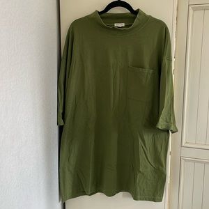 UO Silence + Noise Oversized T-Shirt Dress